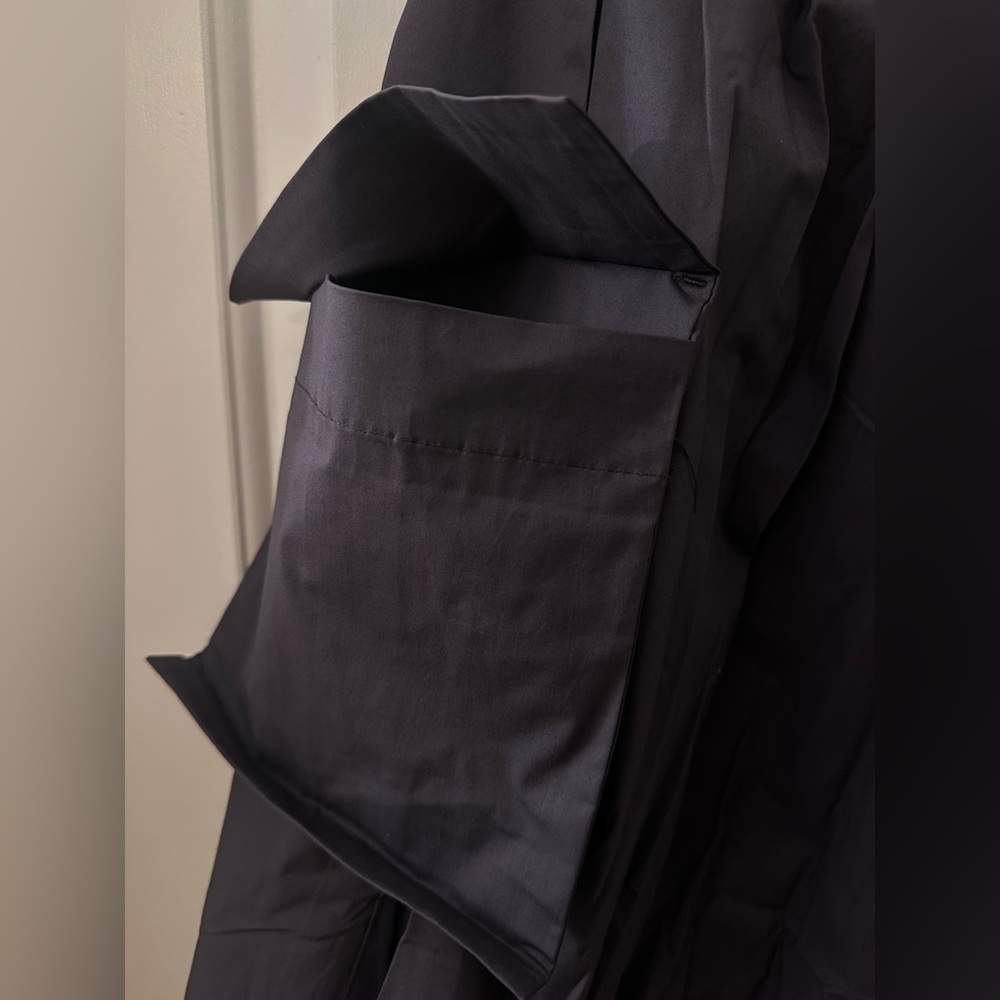Tibi Deep Purple Full A-Line Skirt - Picture 9 of 11